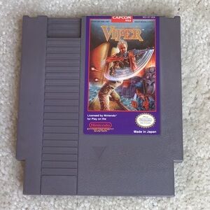 Vintage Code Name Viper Nintendo NES Video Game, 1990